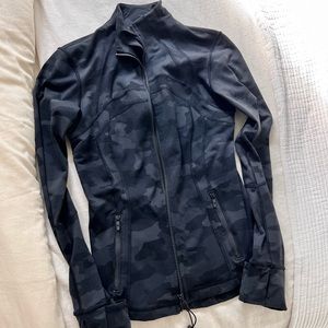 lululemon black camo define jacket